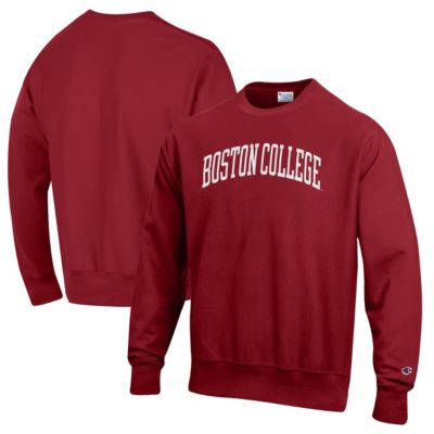 Champion Men's Boston College Eagles NCAA Boston NCAA Eagles Reverse Weave Fleece Crewneck Sweatshirt, 2XL