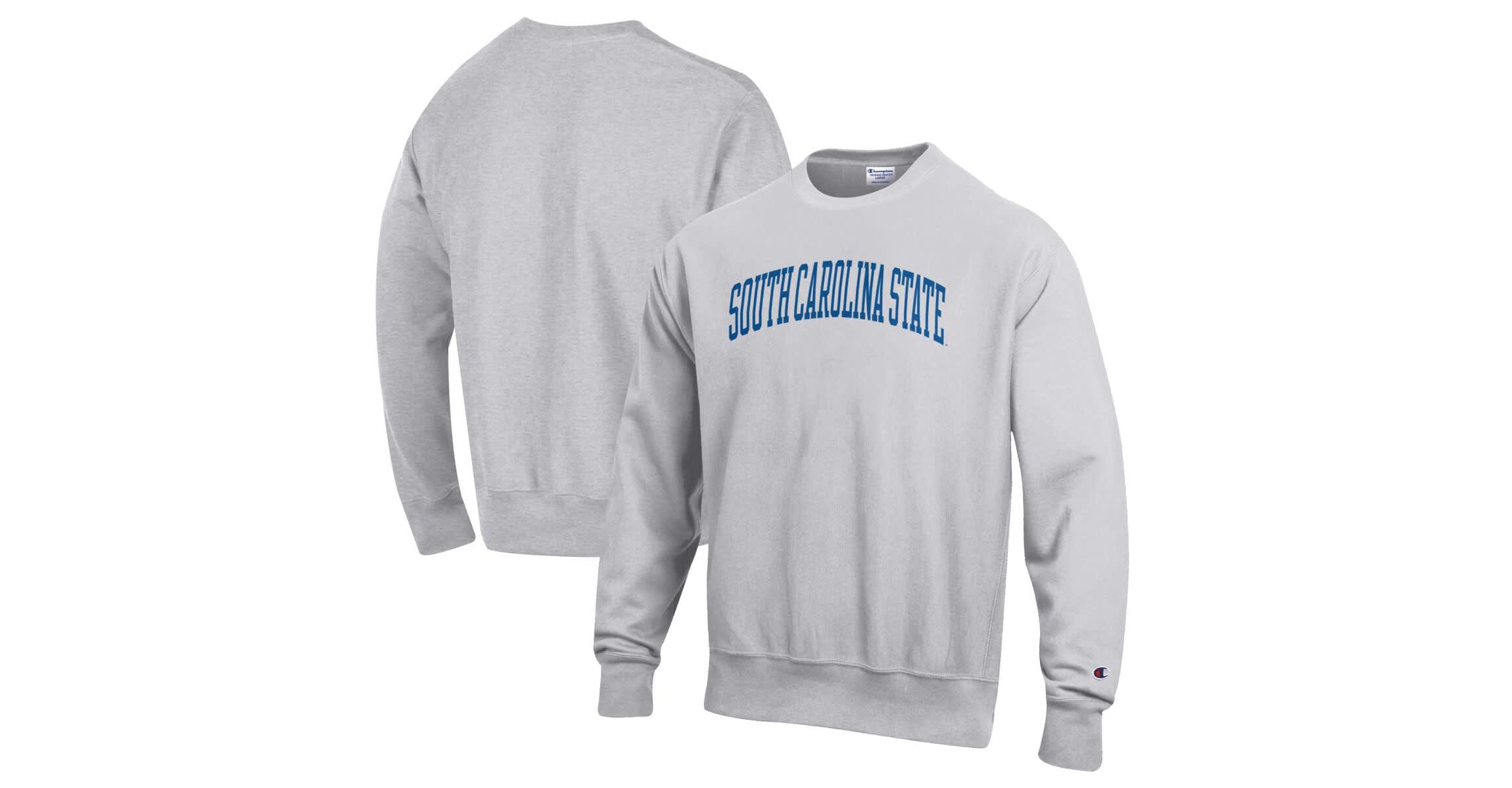 SC State Bulldogs NCAA ed South Carolina State Bulldogs Reverse Weave Fleece Crewneck Sweatshirt