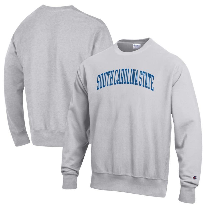 SC State Bulldogs NCAA ed South Carolina State Bulldogs Reverse Weave Fleece Crewneck Sweatshirt