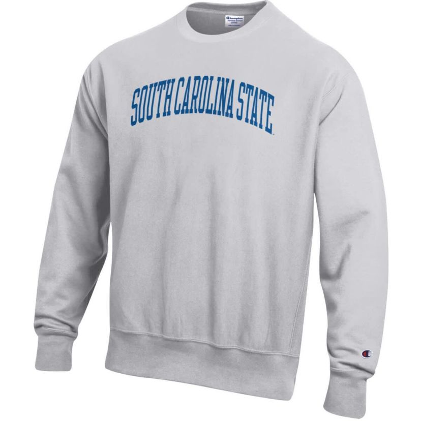 SC State Bulldogs NCAA ed South Carolina State Bulldogs Reverse Weave Fleece Crewneck Sweatshirt