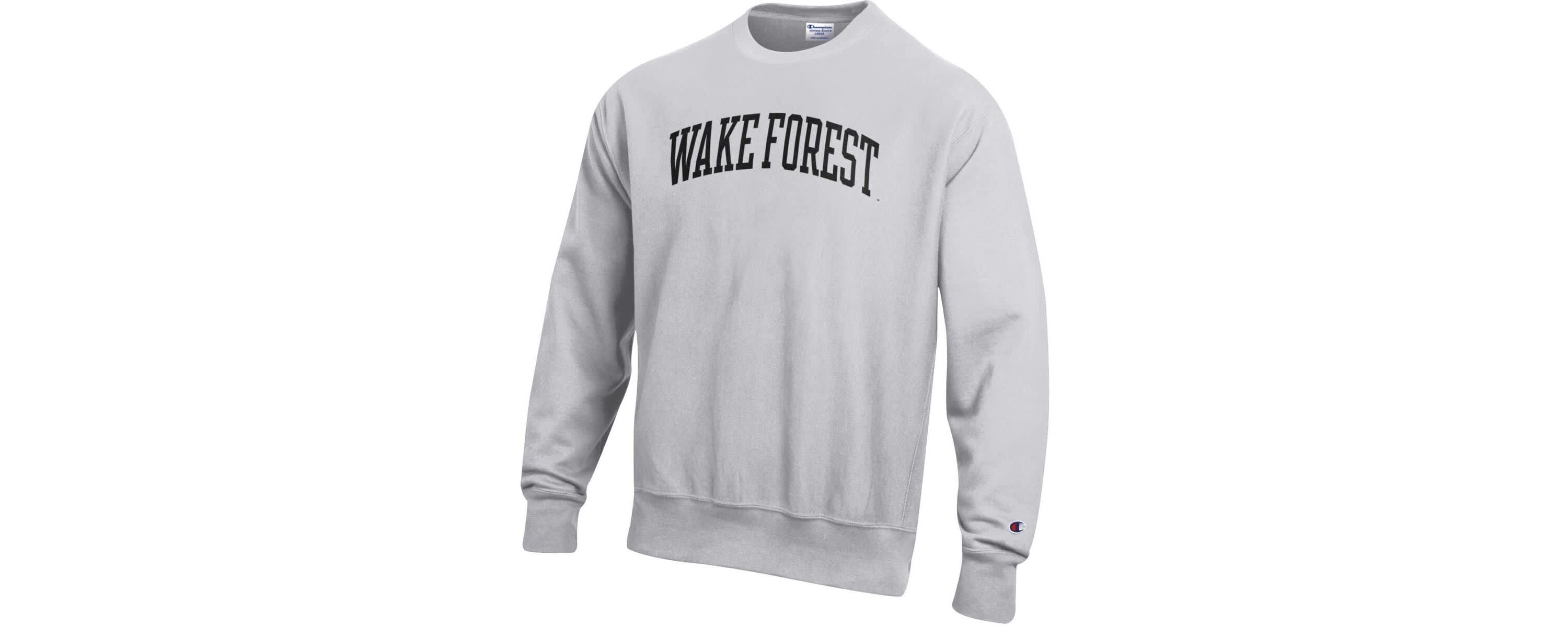 NCAA ed Wake Forest Demon Deacons Reverse Weave Fleece Crewneck Sweatshirt