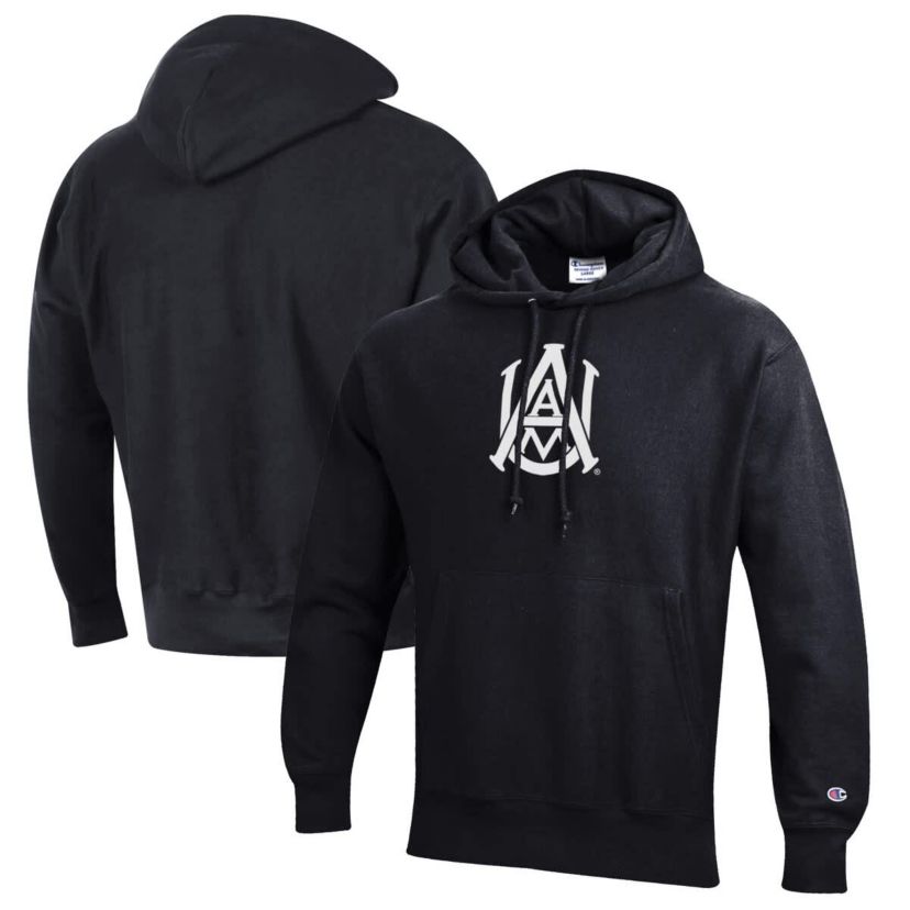 NCAA Alabama A&M Bulldogs Reverse Weave Fleece Pullover Hoodie