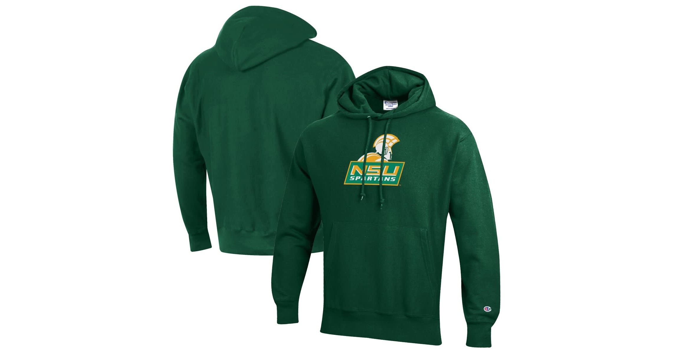NCAA Norfolk State Spartans Reverse Weave Fleece Pullover Hoodie