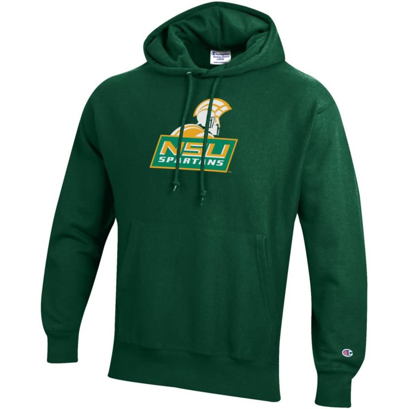 NCAA Norfolk State Spartans Reverse Weave Fleece Pullover Hoodie