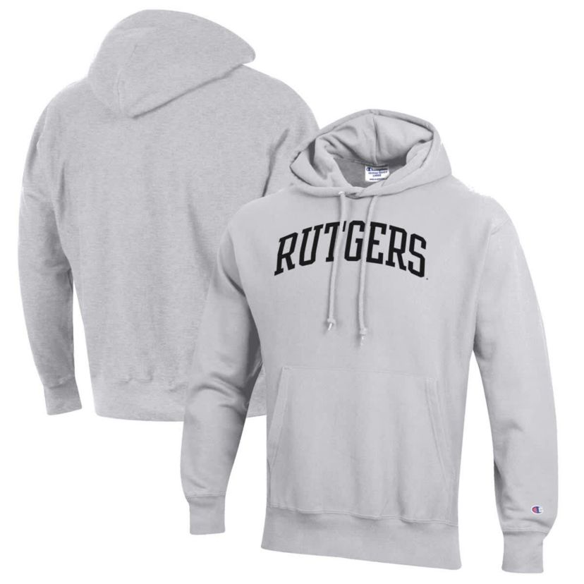 Rutgers Scarlet Knights NCAA ed Rutgers Knights Reverse Weave Fleece Pullover Hoodie