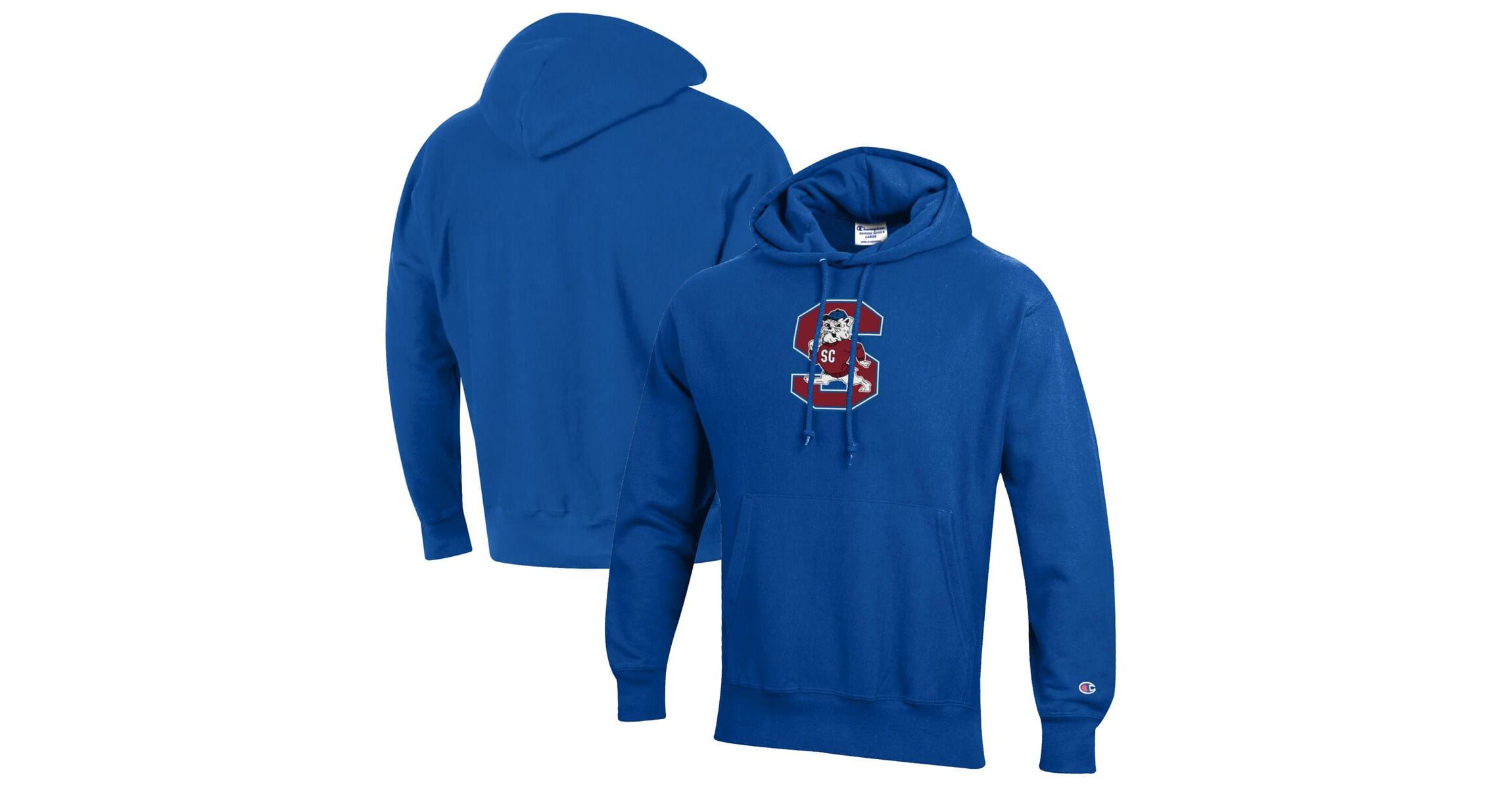 SC State Bulldogs NCAA South Carolina State Bulldogs Reverse Weave Fleece Pullover Hoodie
