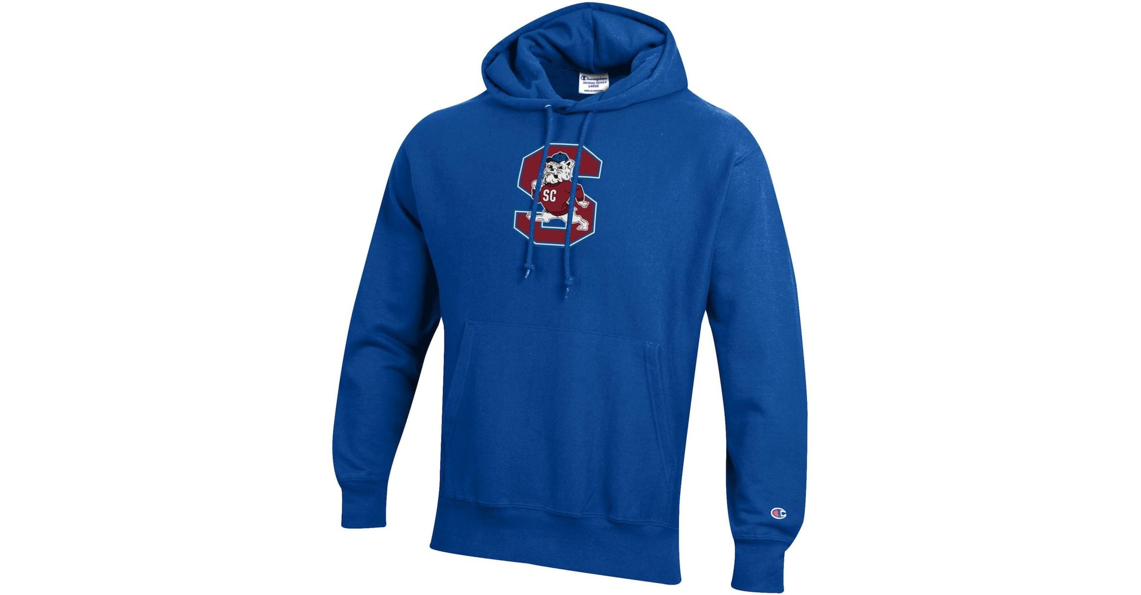 SC State Bulldogs NCAA South Carolina State Bulldogs Reverse Weave Fleece Pullover Hoodie