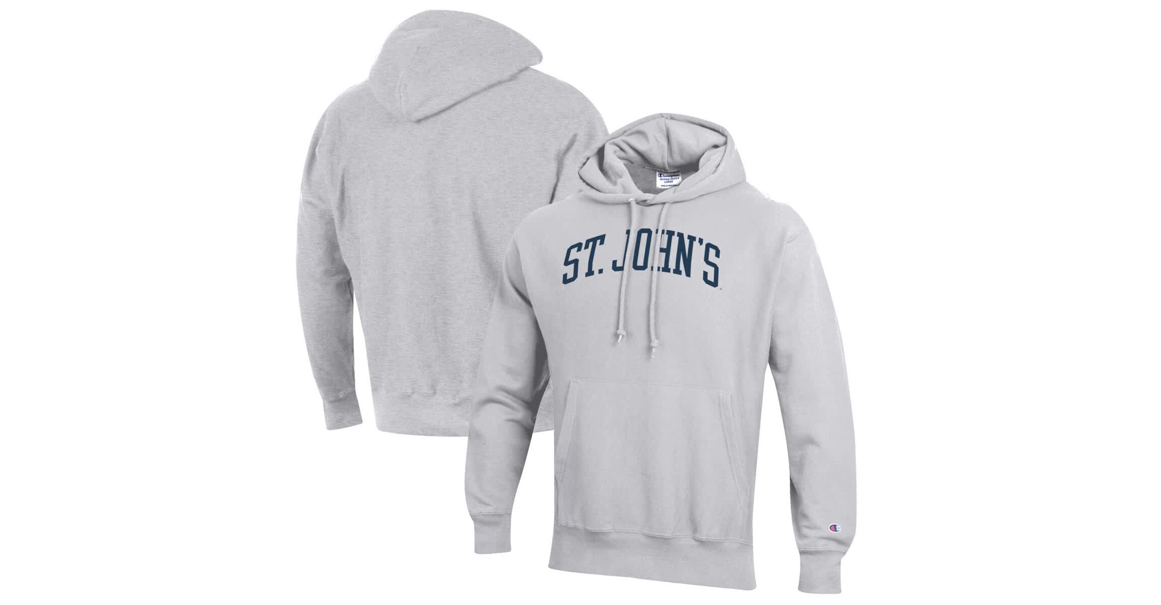 St. Johns Red Storm NCAA ed St. Johns Storm Reverse Weave Fleece Pullover Hoodie