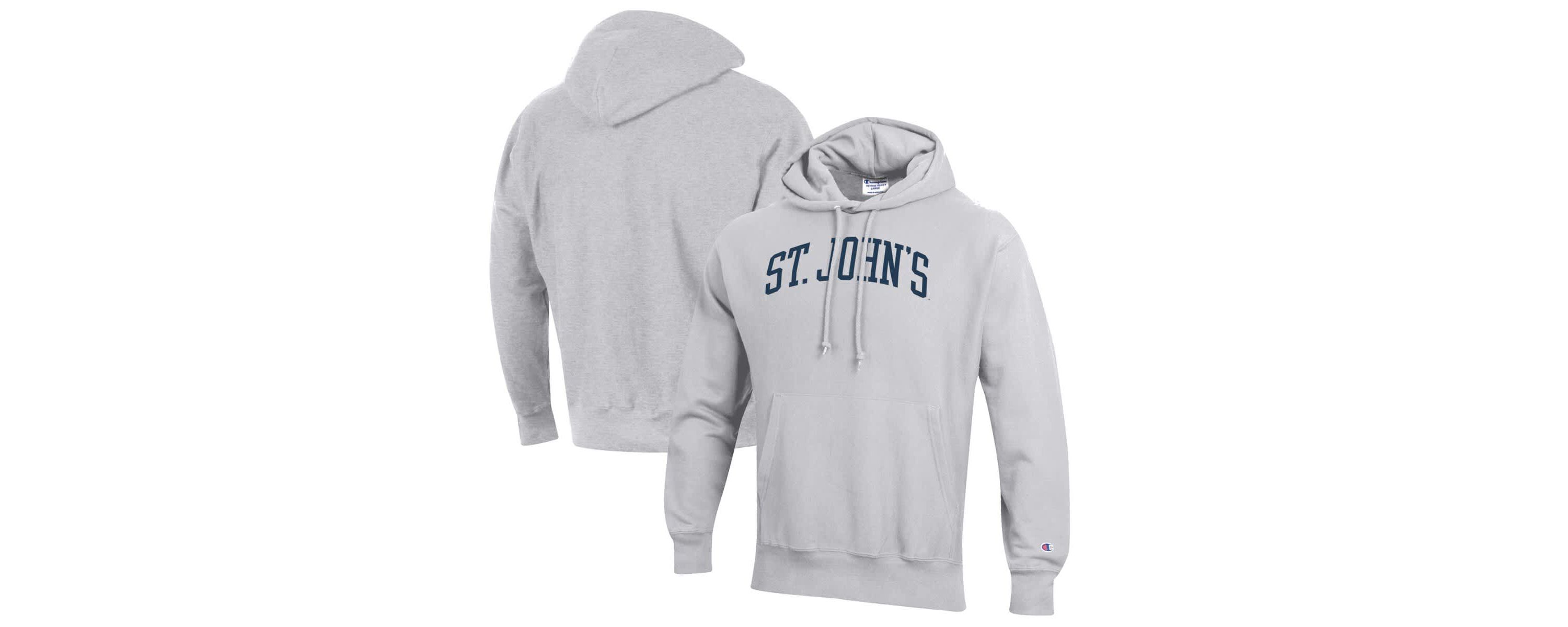 St. Johns Red Storm NCAA ed St. Johns Storm Reverse Weave Fleece Pullover Hoodie