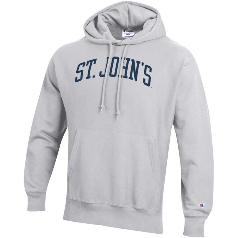 St. Johns Red Storm NCAA ed St. Johns Storm Reverse Weave Fleece Pullover Hoodie