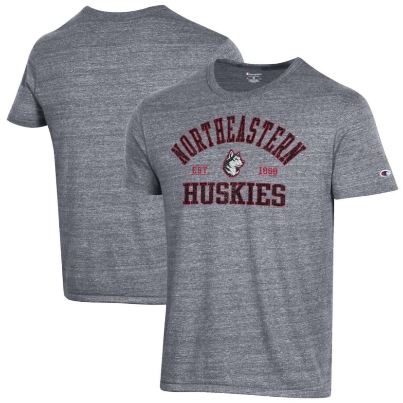 NCAA ed Northeastern Huskies Ultimate Tri-Blend T-Shirt