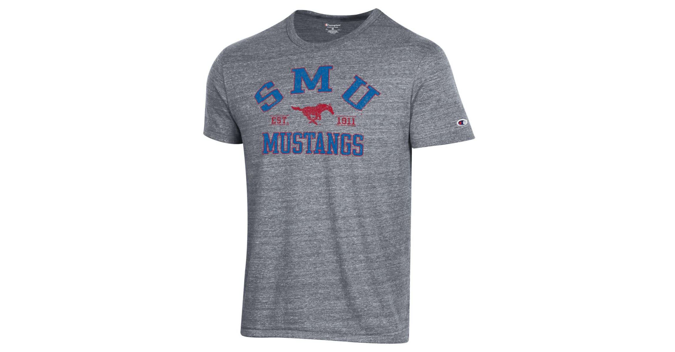 NCAA ed SMU Mustangs Ultimate Tri-Blend T-Shirt