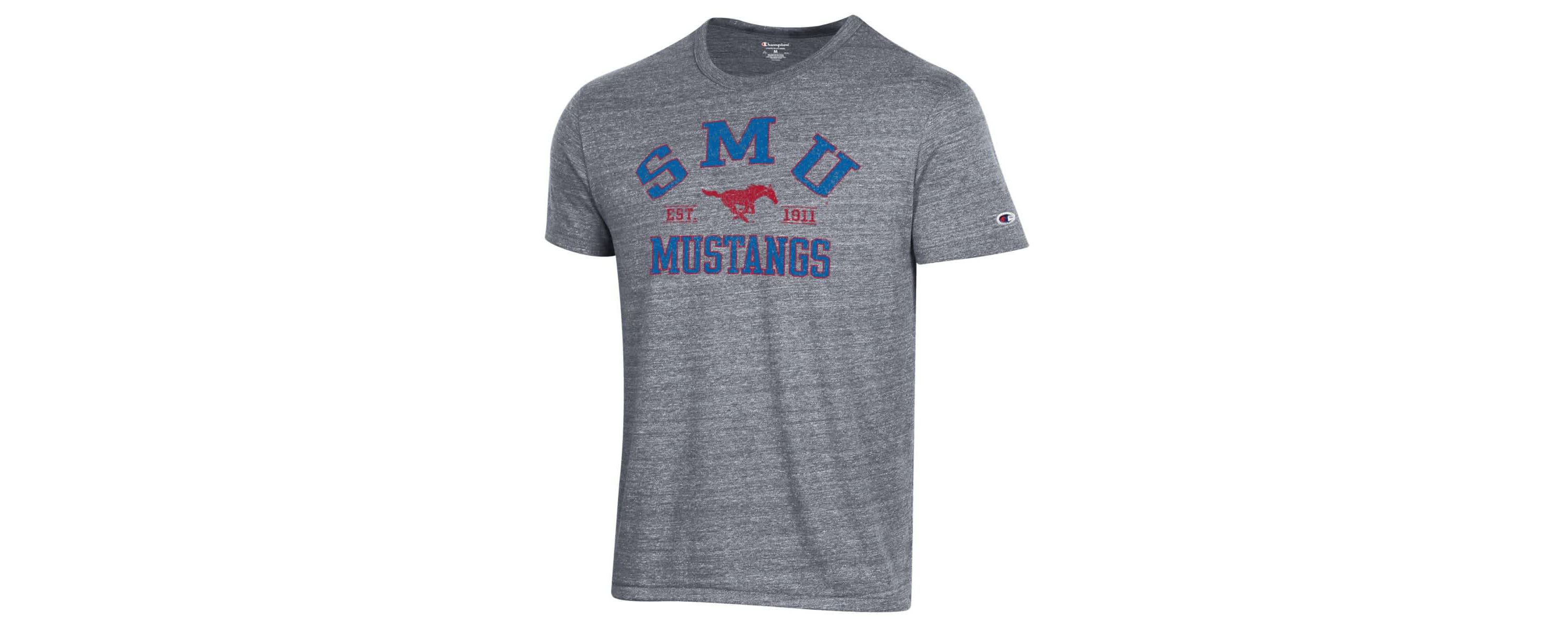 NCAA ed SMU Mustangs Ultimate Tri-Blend T-Shirt