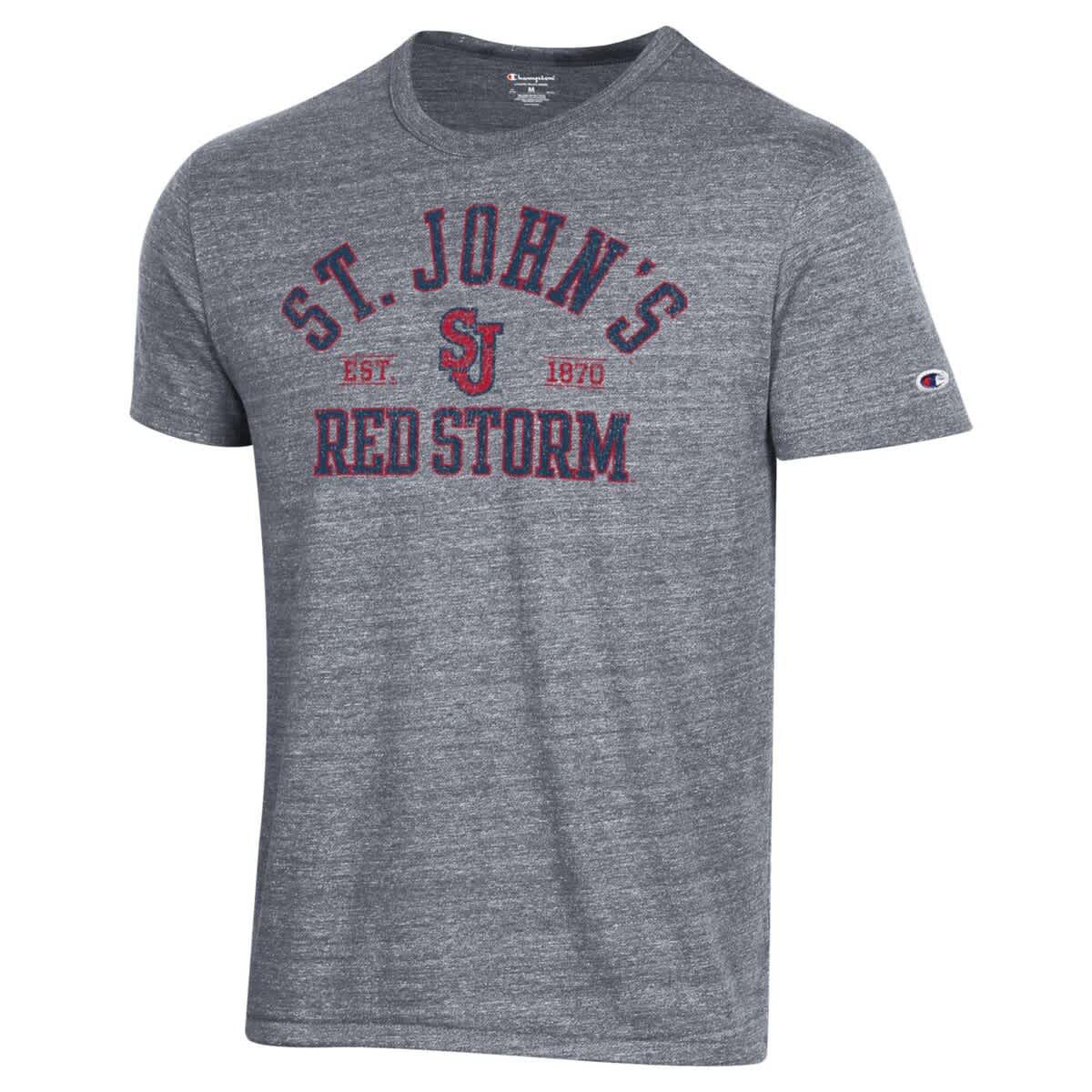 St. Johns Red Storm NCAA ed St. Johns Storm Ultimate Tri-Blend T-Shirt