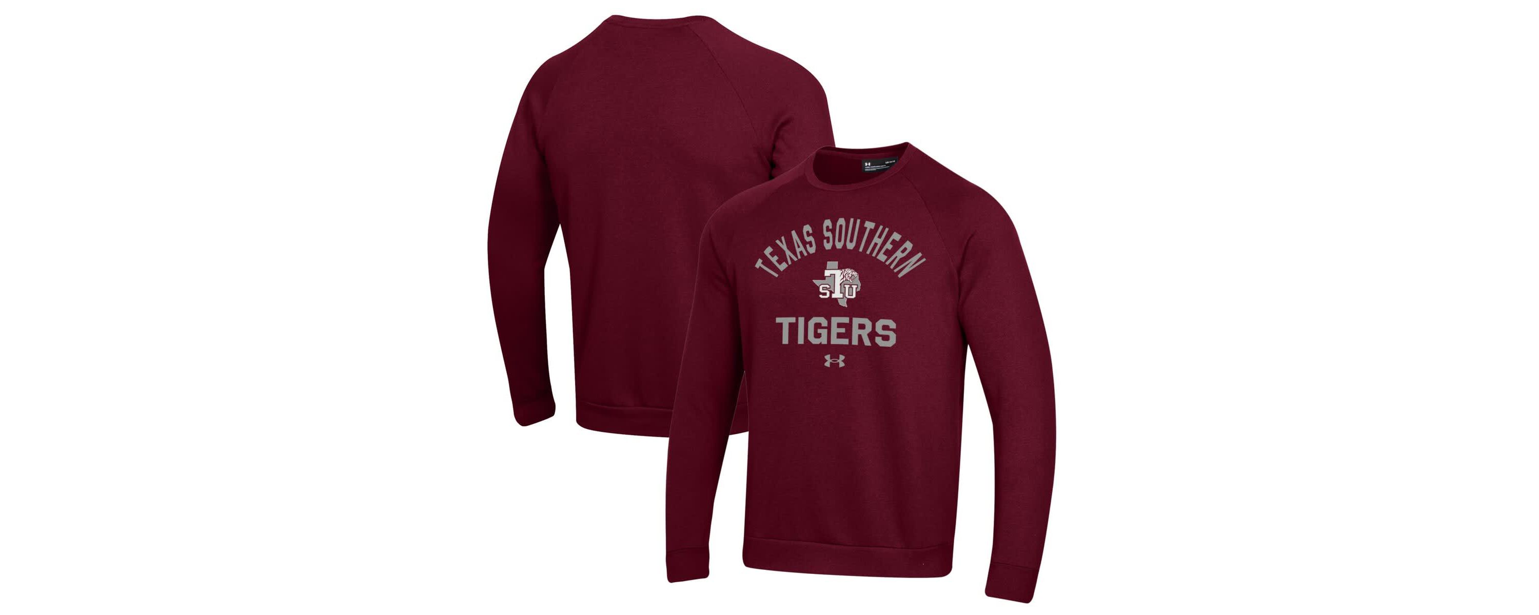 NCAA Under Armour Texas Southern Tigers All Day Fleece Pullover Sweatshirt