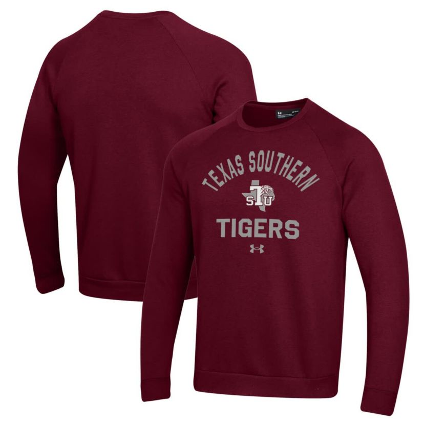NCAA Under Armour Texas Southern Tigers All Day Fleece Pullover Sweatshirt