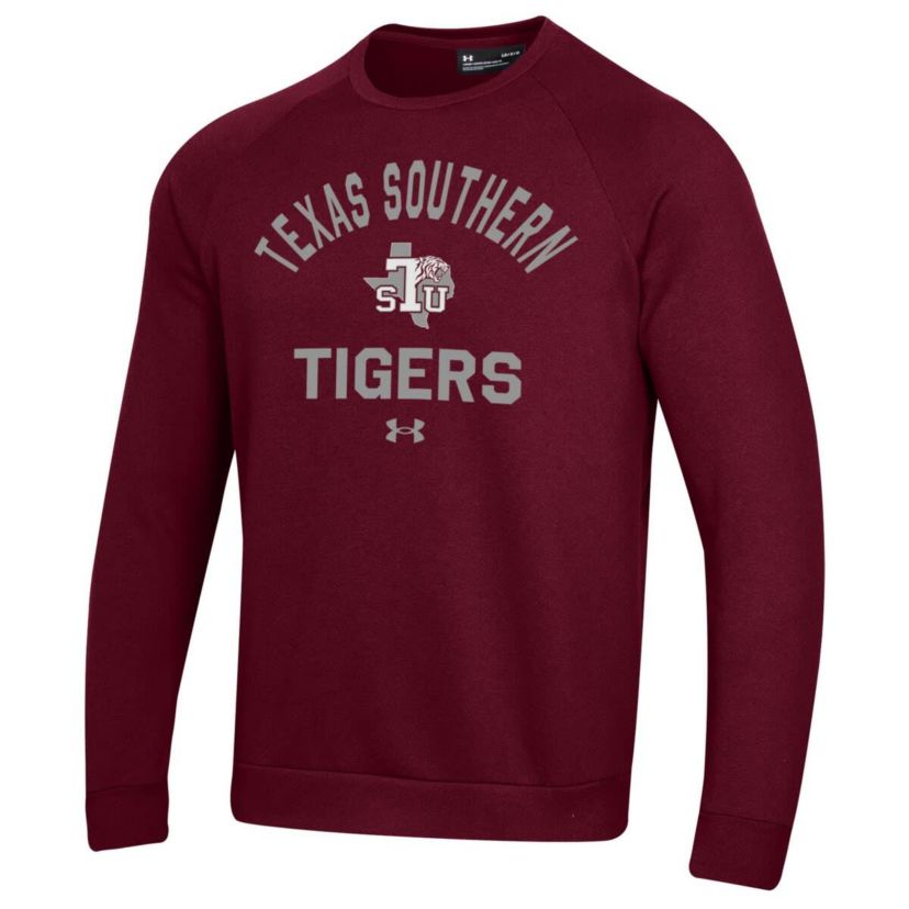 NCAA Under Armour Texas Southern Tigers All Day Fleece Pullover Sweatshirt