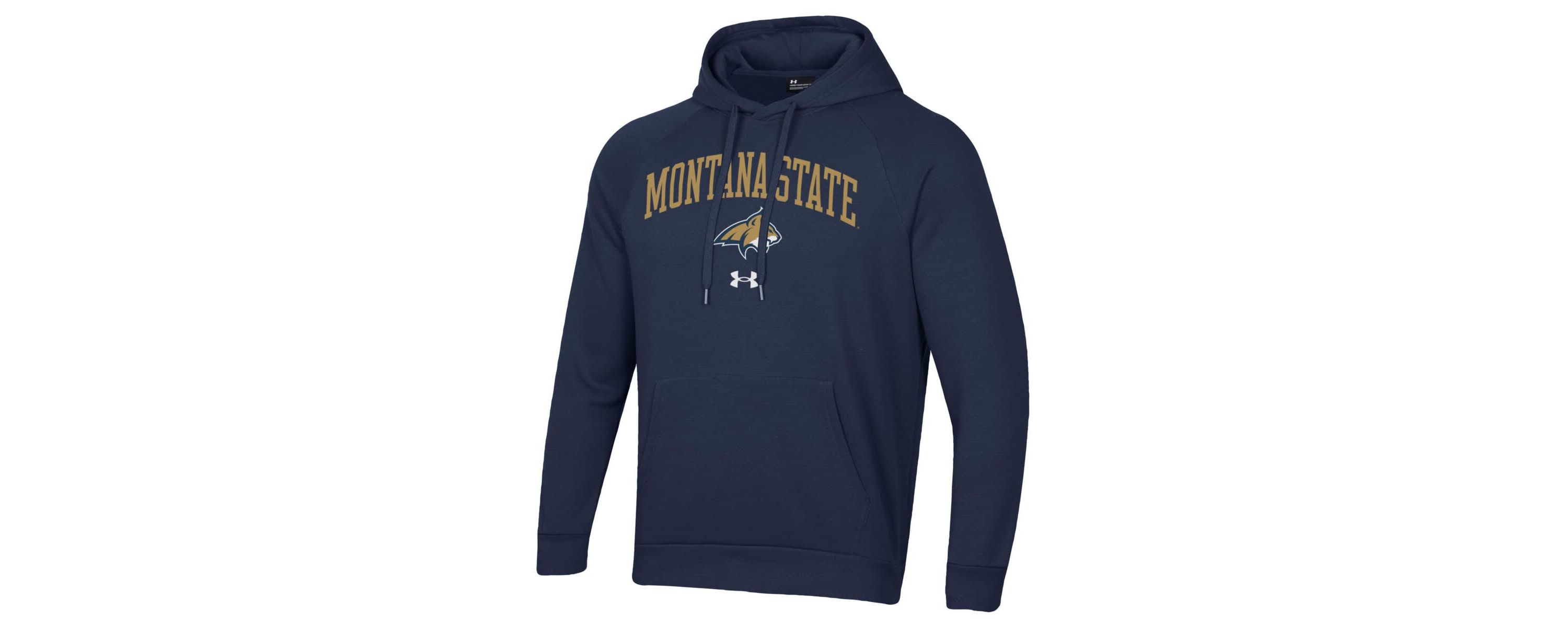 NCAA Under Armour Montana State Bobcats All Day Fleece Pullover Hoodie