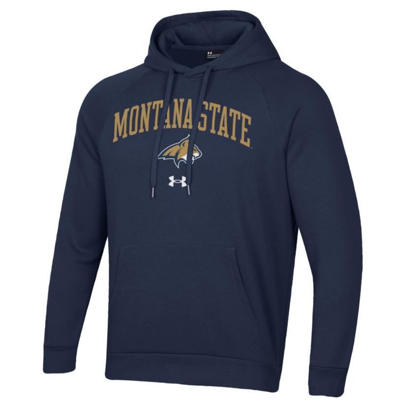 NCAA Under Armour Montana State Bobcats All Day Fleece Pullover Hoodie
