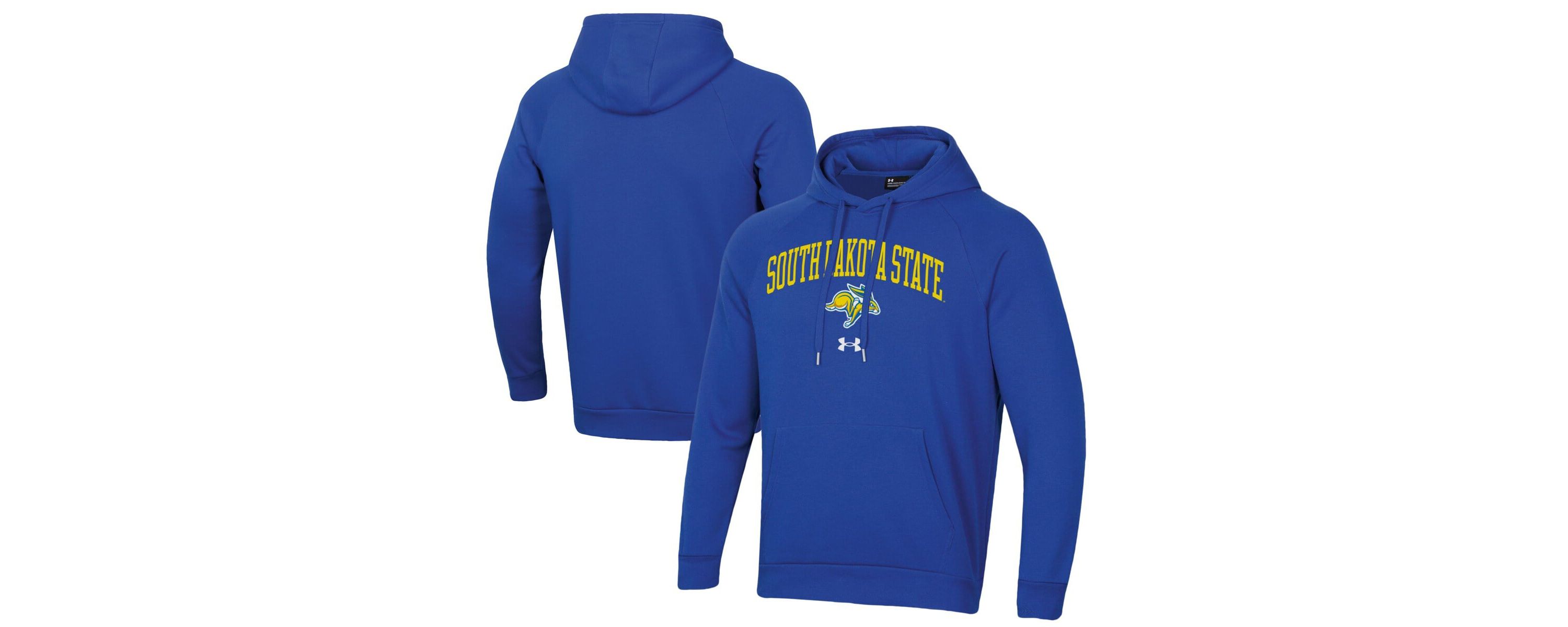 NCAA Under Armour South Dakota State Jackrabbits All Day Fleece Pullover Hoodie