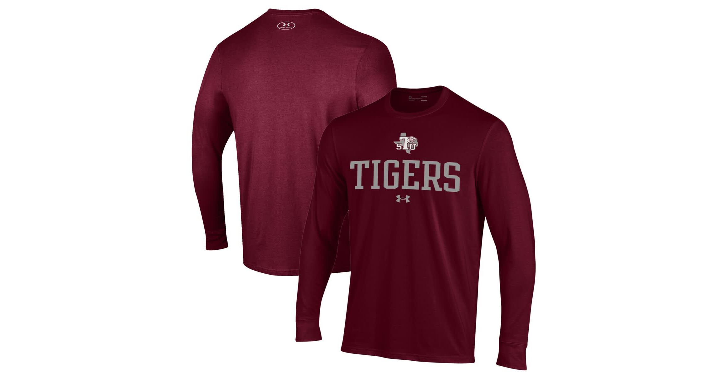 NCAA Under Armour Texas Southern Tigers Performance Long Sleeve T-Shirt