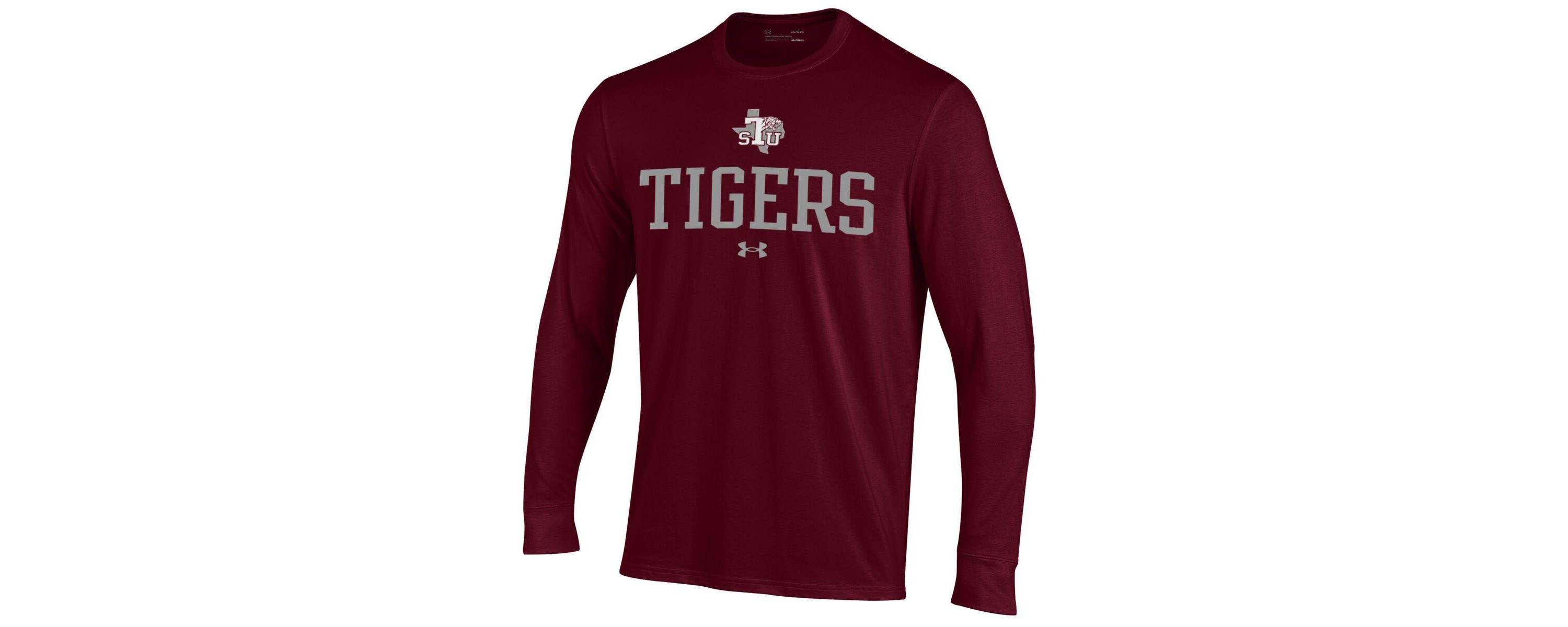 NCAA Under Armour Texas Southern Tigers Performance Long Sleeve T-Shirt