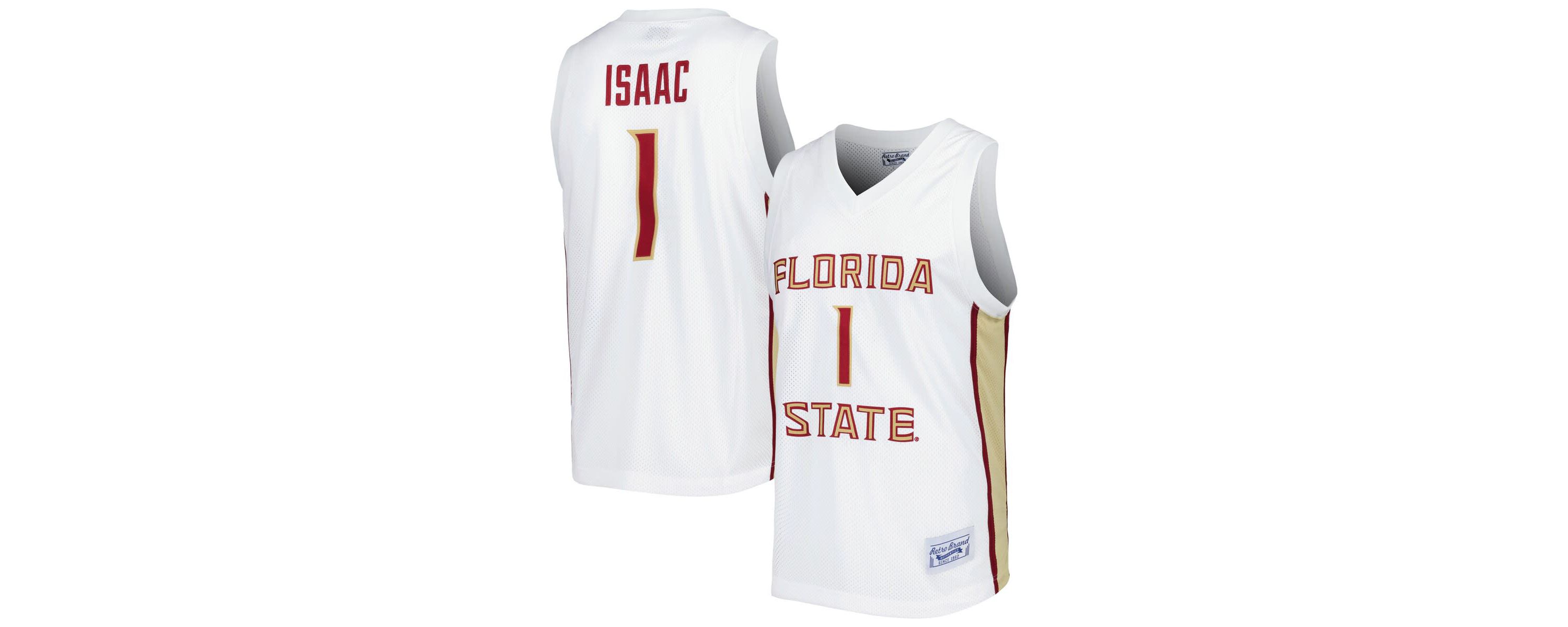 NCAA Jonathan Isaac Florida State Seminoles Alumni Commemorative Replica Basketball Jersey