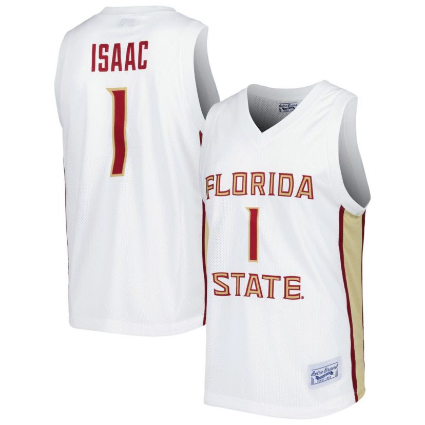 NCAA Jonathan Isaac Florida State Seminoles Alumni Commemorative Replica Basketball Jersey