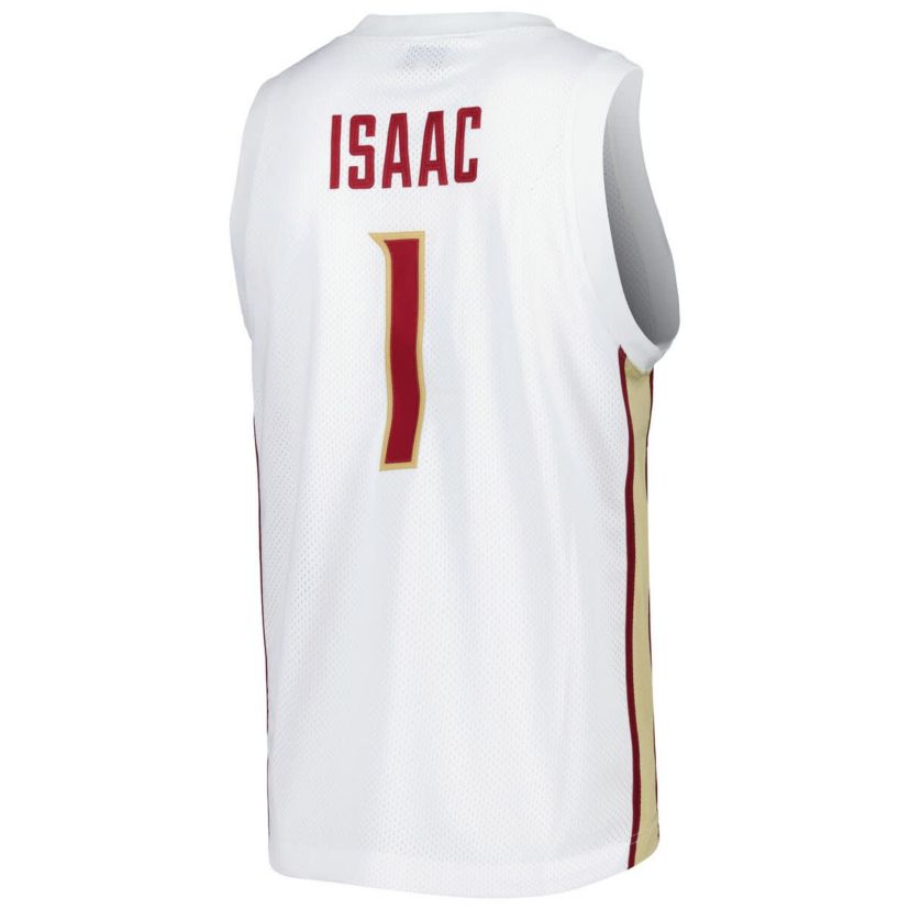 NCAA Jonathan Isaac Florida State Seminoles Alumni Commemorative Replica Basketball Jersey