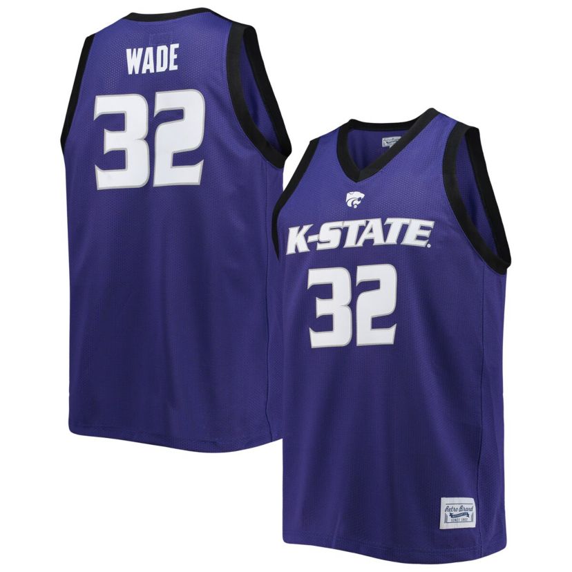 NCAA Dean Wade Kansas State Wildcats Alumni Commemorative Replica Basketball Jersey
