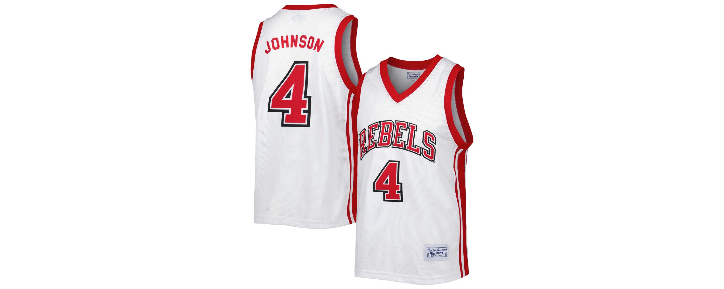 NCAA Larry Johnson UNLV Rebels Alumni Commemorative Replica Basketball Jersey