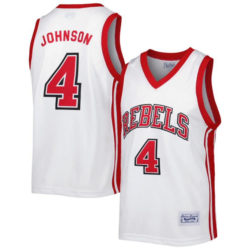 NCAA Larry Johnson UNLV Rebels Alumni Commemorative Replica Basketball Jersey