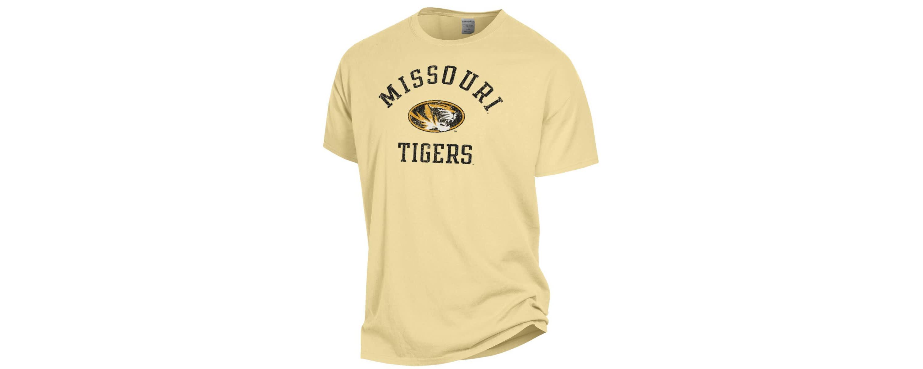 NCAA Missouri Tigers Garment Dyed T-Shirt