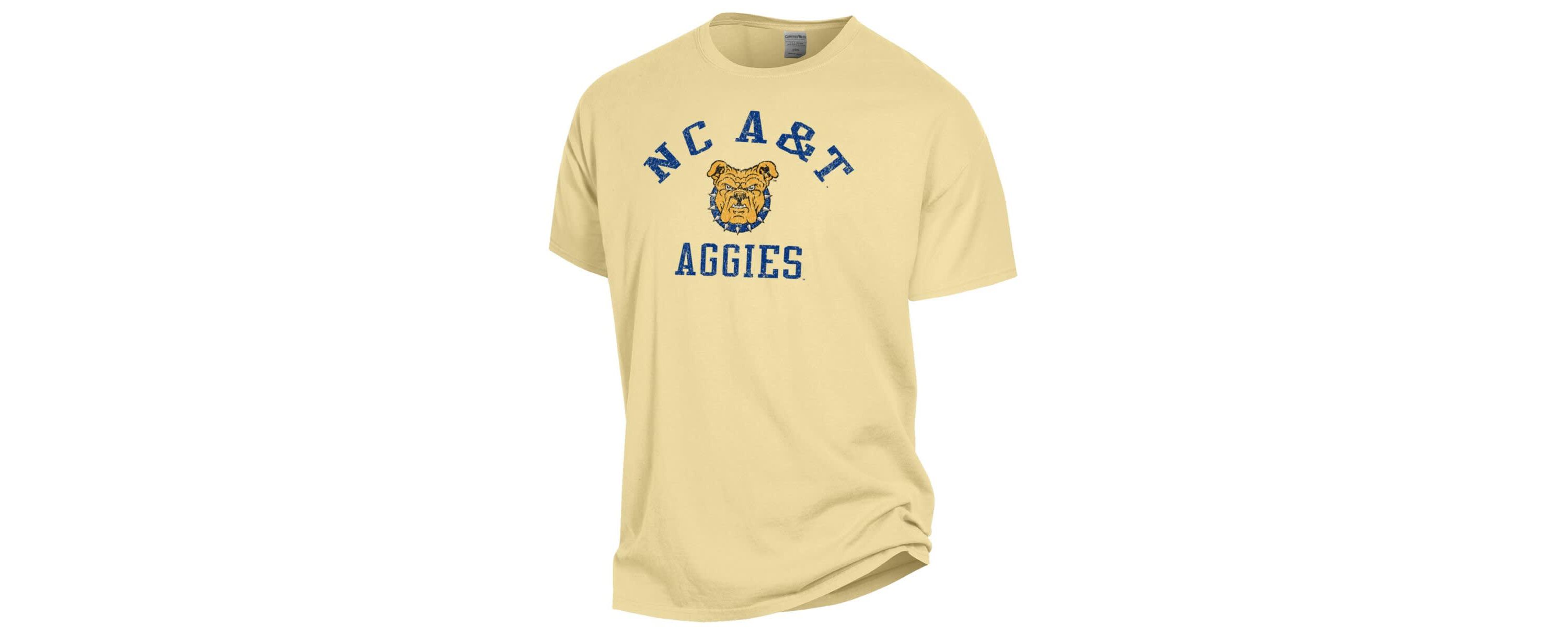 NC A&T Aggies NCAA North Carolina A&T Aggies Garment Dyed T-Shirt