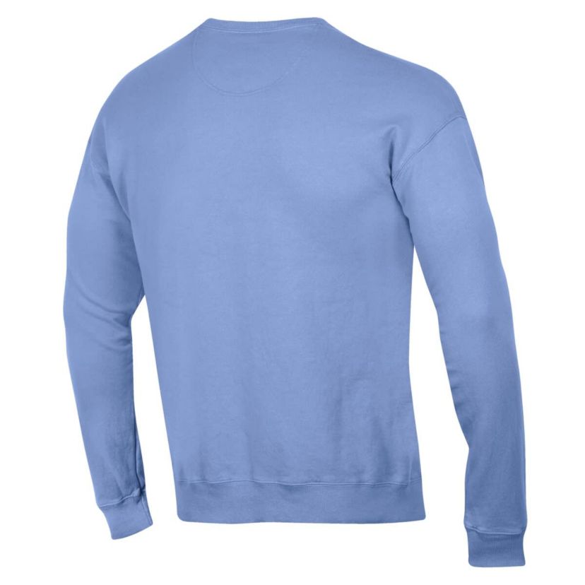 NCAA Powder Southern University Jaguars Garment Dyed Fleece Crewneck Pullover Sweatshirt
