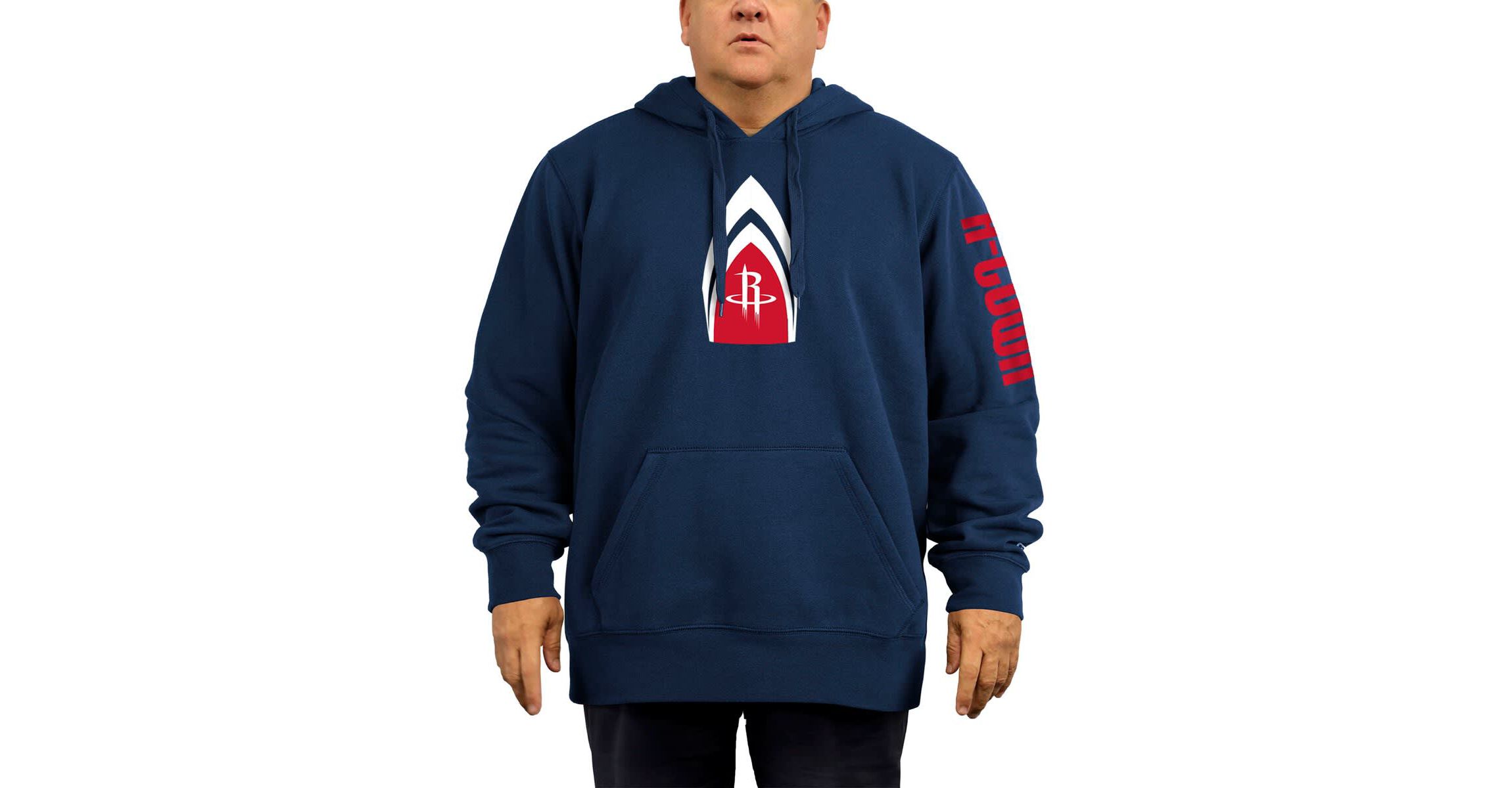 NBA Houston Rockets 2021/22 City Edition Big & Tall Pullover Hoodie
