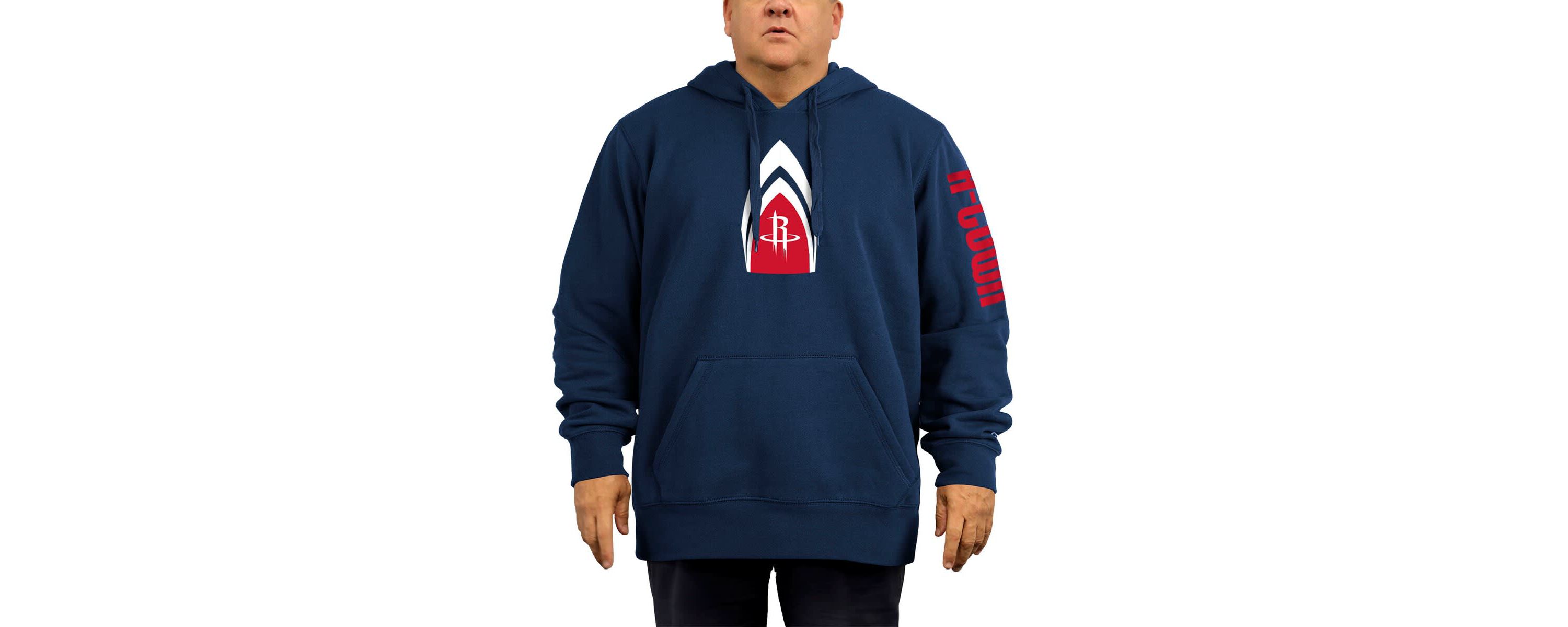 NBA Houston Rockets 2021/22 City Edition Big & Tall Pullover Hoodie