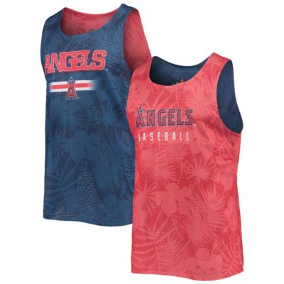 MLB Los Angeles Angels Floral Reversible Mesh Tank Top