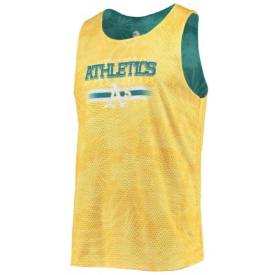 MLB Oakland Athletics Floral Reversible Mesh Tank Top