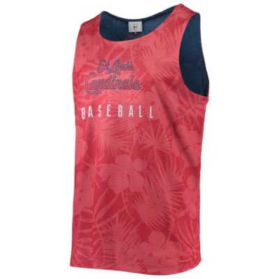 MLB St. Louis Cardinals Floral Reversible Mesh Tank Top