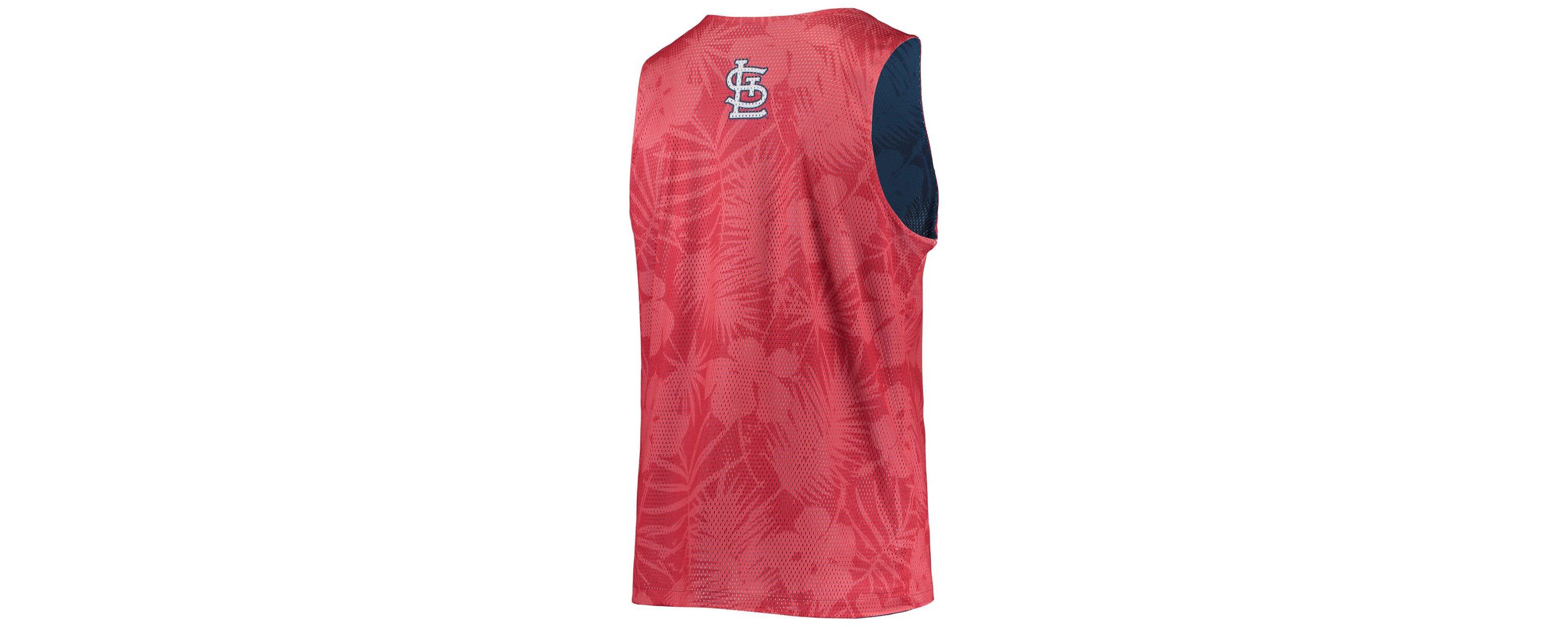 MLB St. Louis Cardinals Floral Reversible Mesh Tank Top