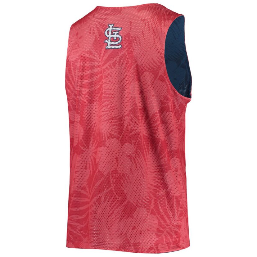 MLB St. Louis Cardinals Floral Reversible Mesh Tank Top