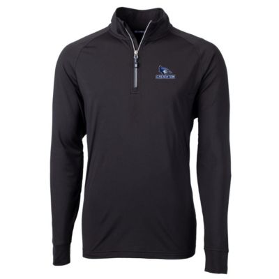 Creighton University Bluejays NCAA Big & Tall Adapt Eco Knit Quarter-Zip Pullover Jacket