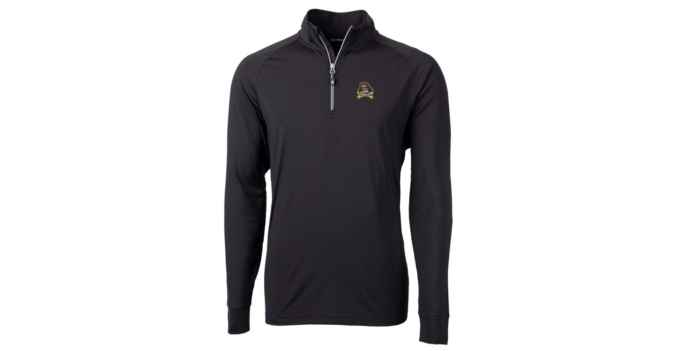 East Carolina Pirates NCAA ECU Pirates Big & Tall Adapt Eco Knit Quarter-Zip Pullover Jacket