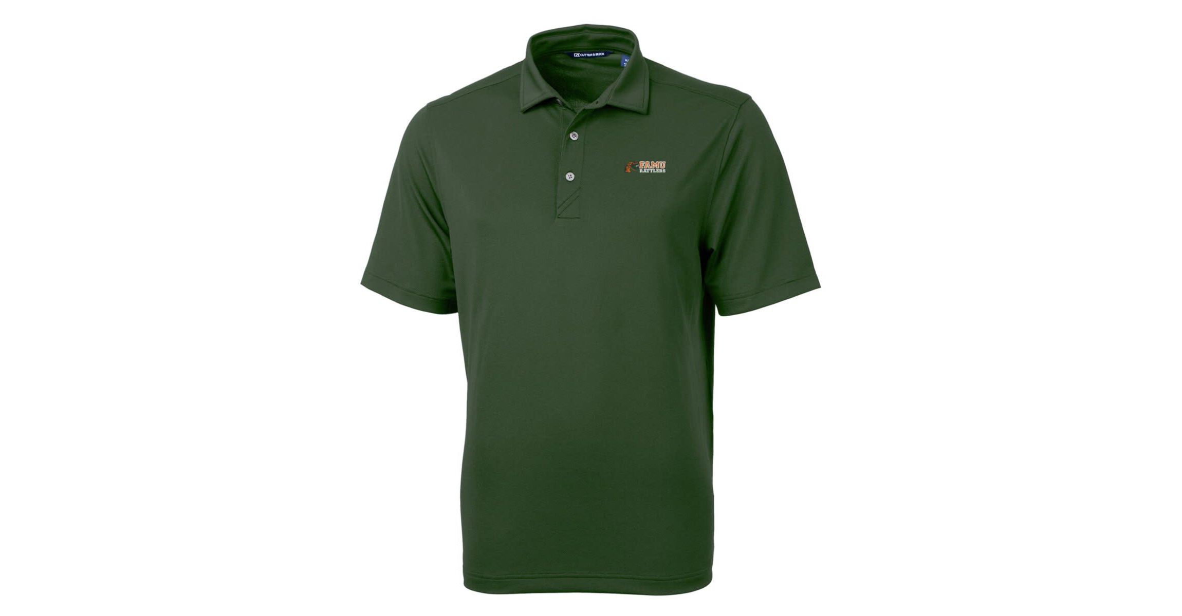 NCAA Florida A&M Rattlers Big & Tall Virtue Eco Pique Recycled Polo