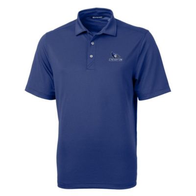 Creighton University Bluejays NCAA Big & Tall Virtue Eco Pique Recycled Polo