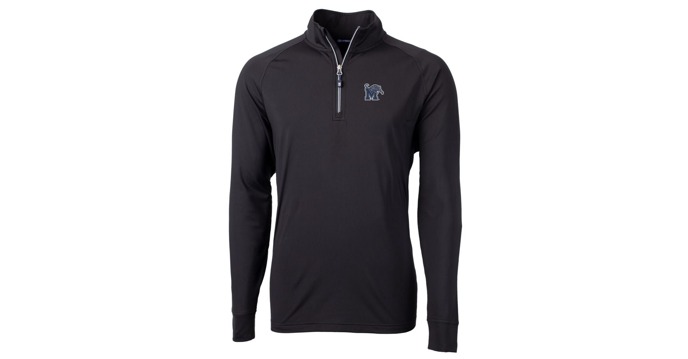NCAA Memphis Tigers Big & Tall Adapt Eco Knit Quarter-Zip Pullover Jacket