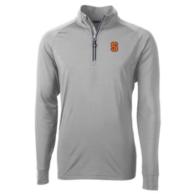 Syracuse Orange NCAA Big & Tall Adapt Eco Knit Quarter-Zip Pullover Jacket