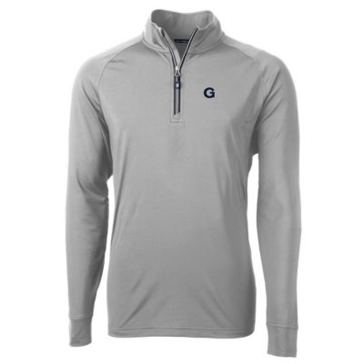 NCAA Georgetown Hoyas Big & Tall Adapt Eco Knit Quarter-Zip Pullover Jacket