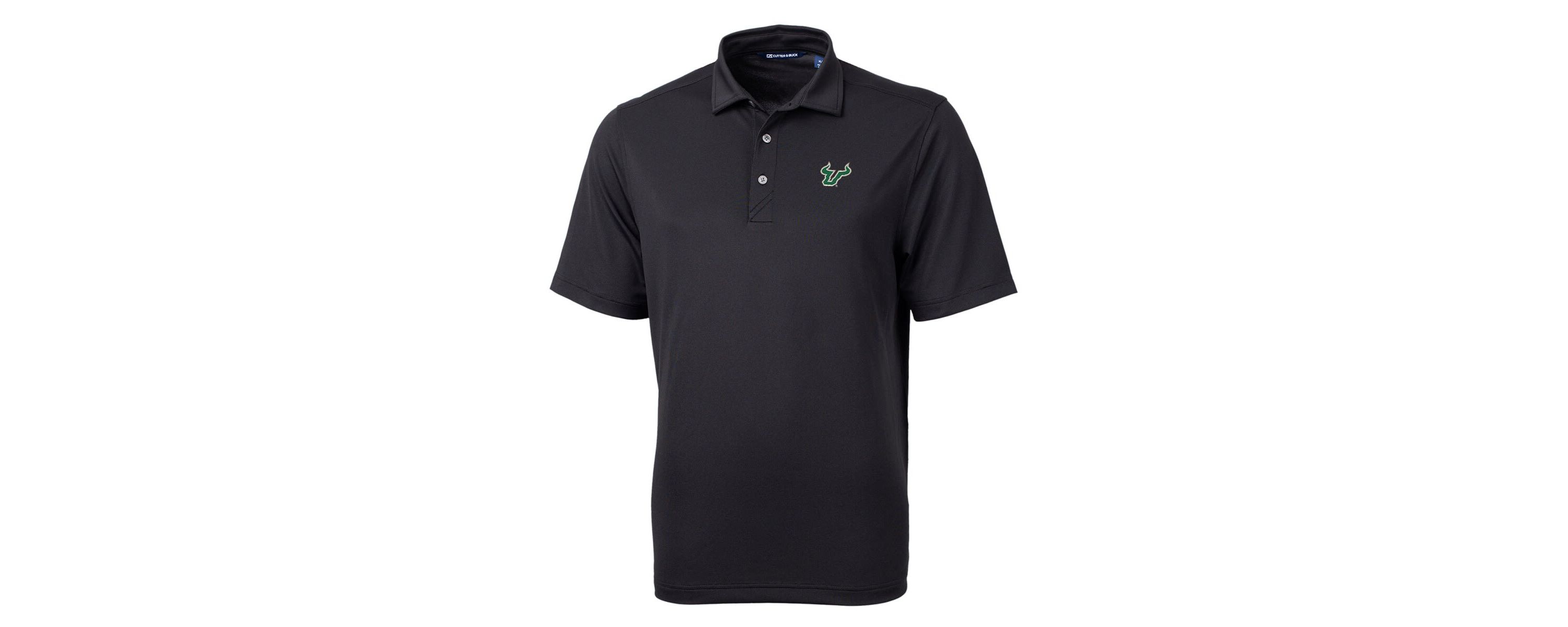 NCAA South Florida Bulls Big & Tall Virtue Eco Pique Recycled Polo
